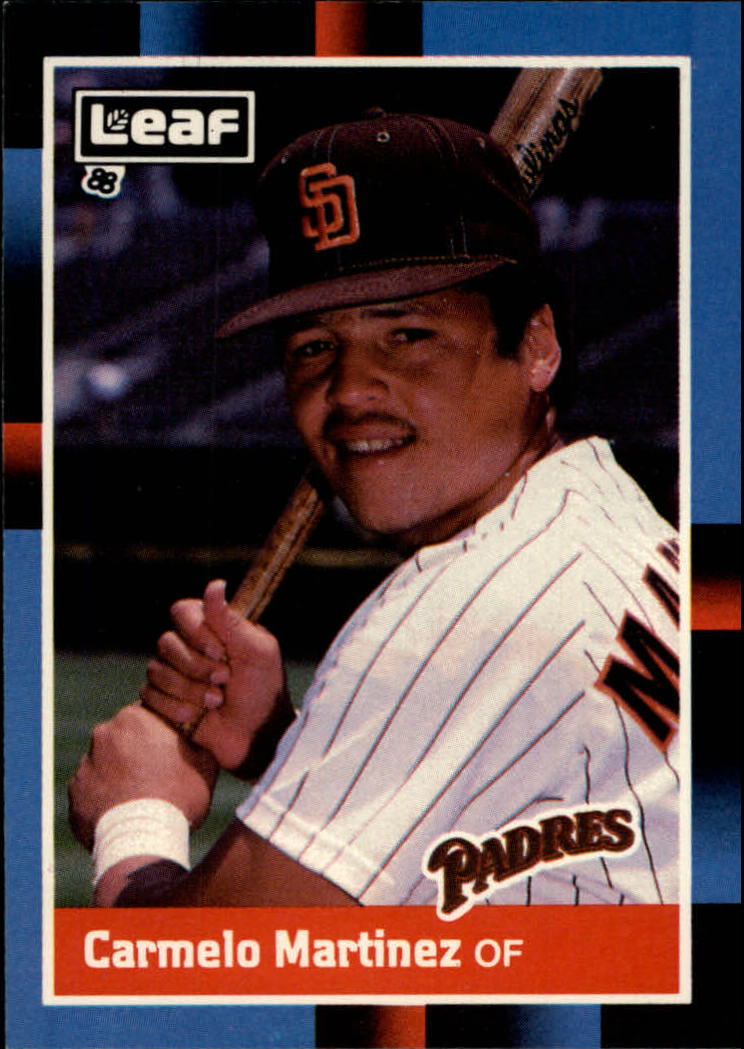 1988 Leaf/Donruss Baseball Cards       142     Carmelo Martinez